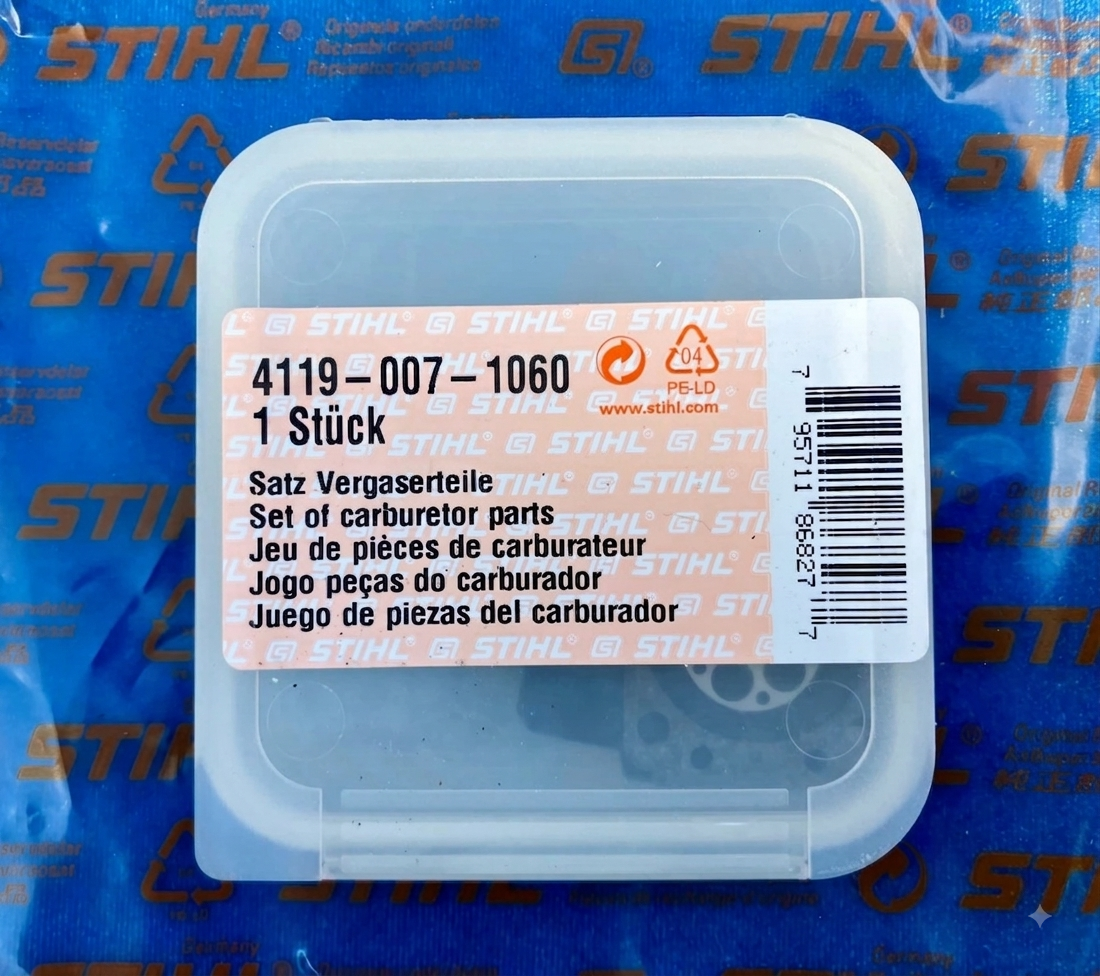KIT REPARO CARBURADOR 160/220/280 007-1060 STIHL