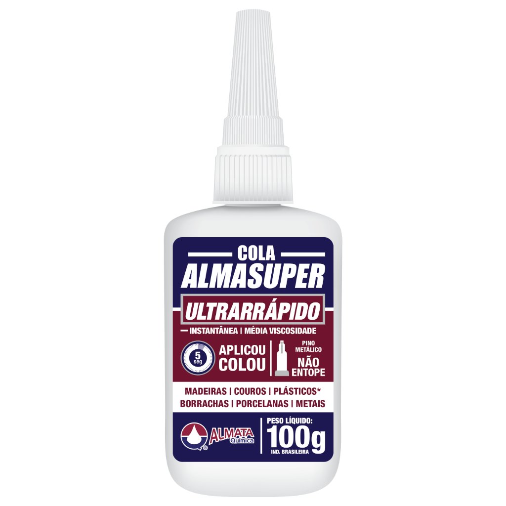 COLA INSTANTANEA EXTRA FUERTE ALMASUPER 100GR