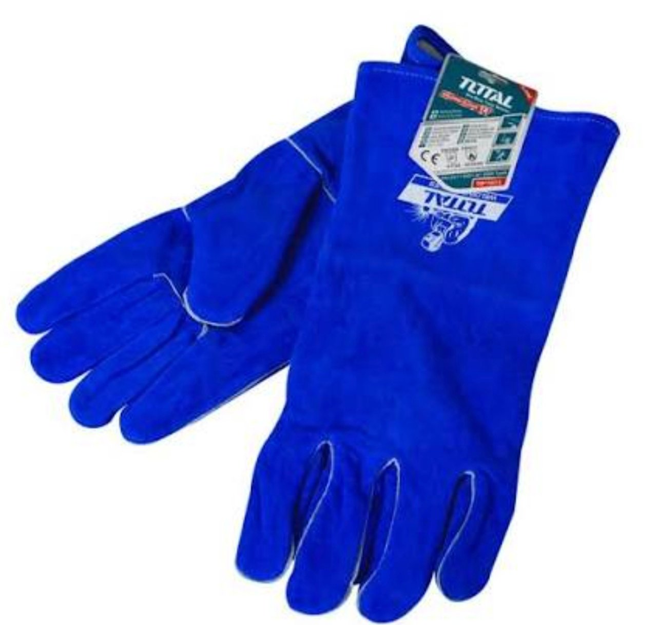 GUANTE DE CUERO AZUL TSP15014 TOTAL