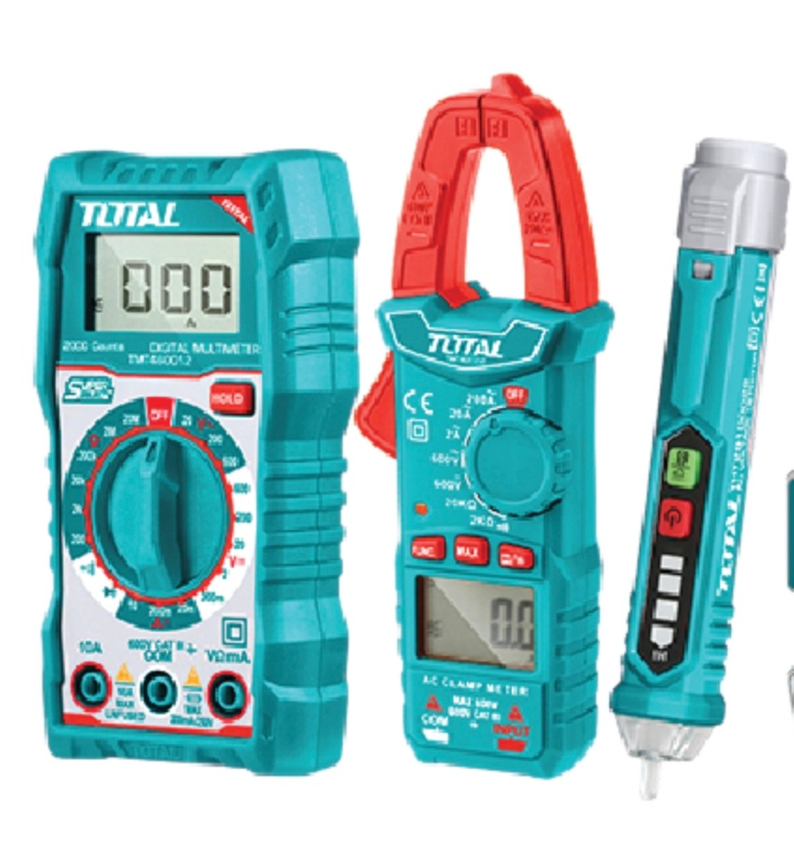 TESTERS CAT III 600V TMT43028 (PINZA ,MULTIMETRO,BUSCAPOLOS
