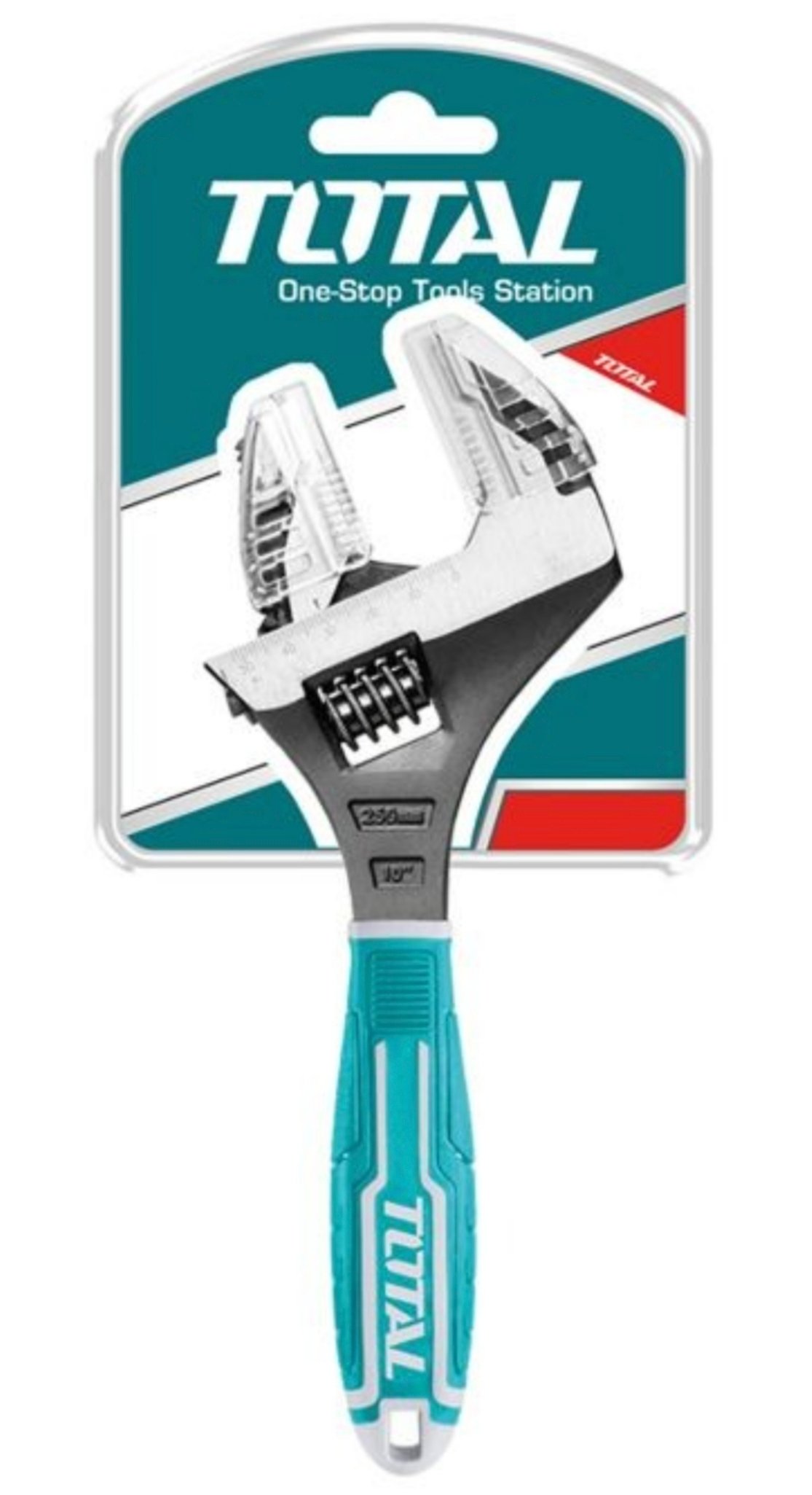 LLAVE AJUSTABLE Y DE TUBOS 2-EN -1 INDUSTRIAL THT10210G